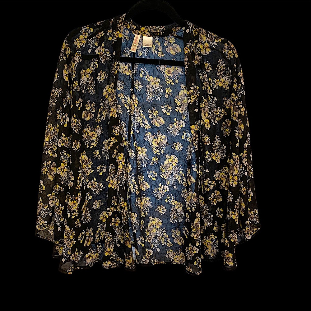 Floral cardigan